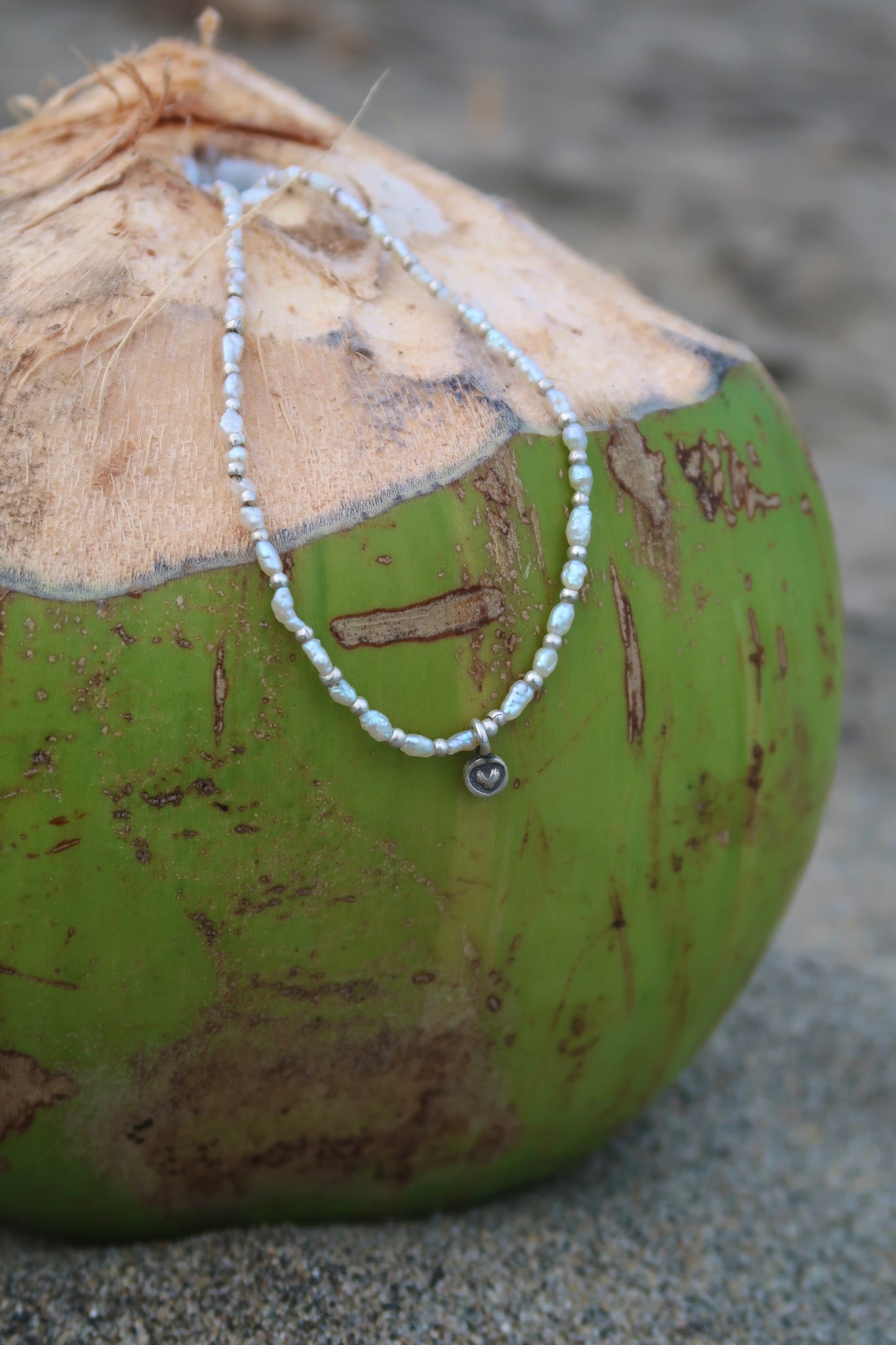 Lover-pearl necklace