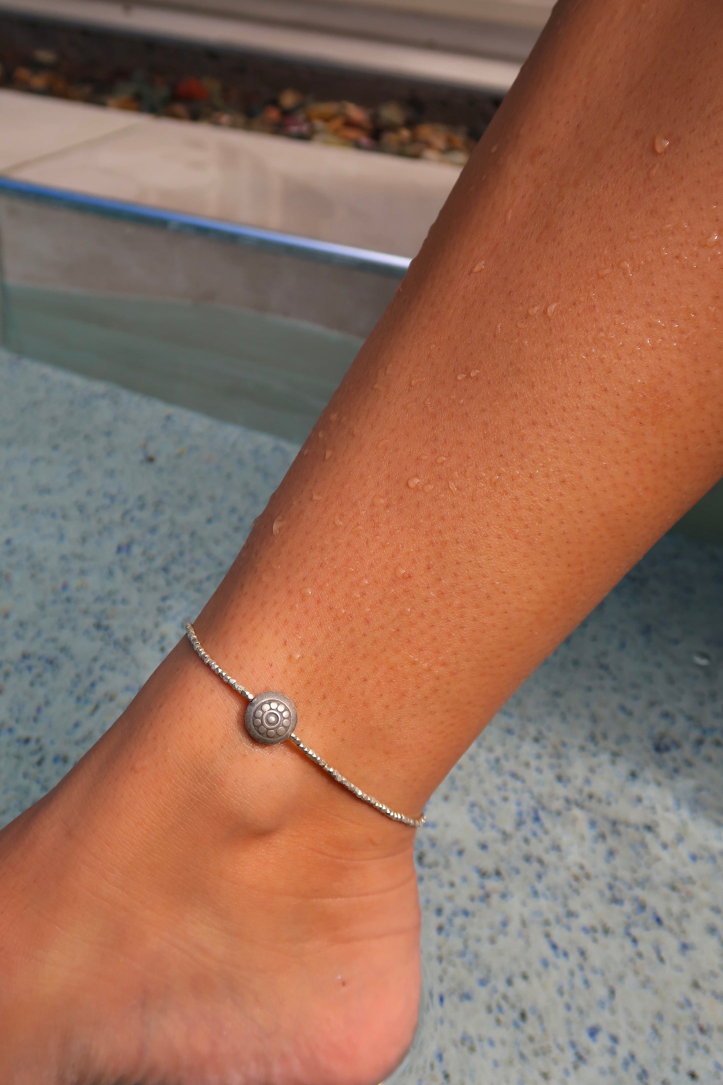 Daisy anklet