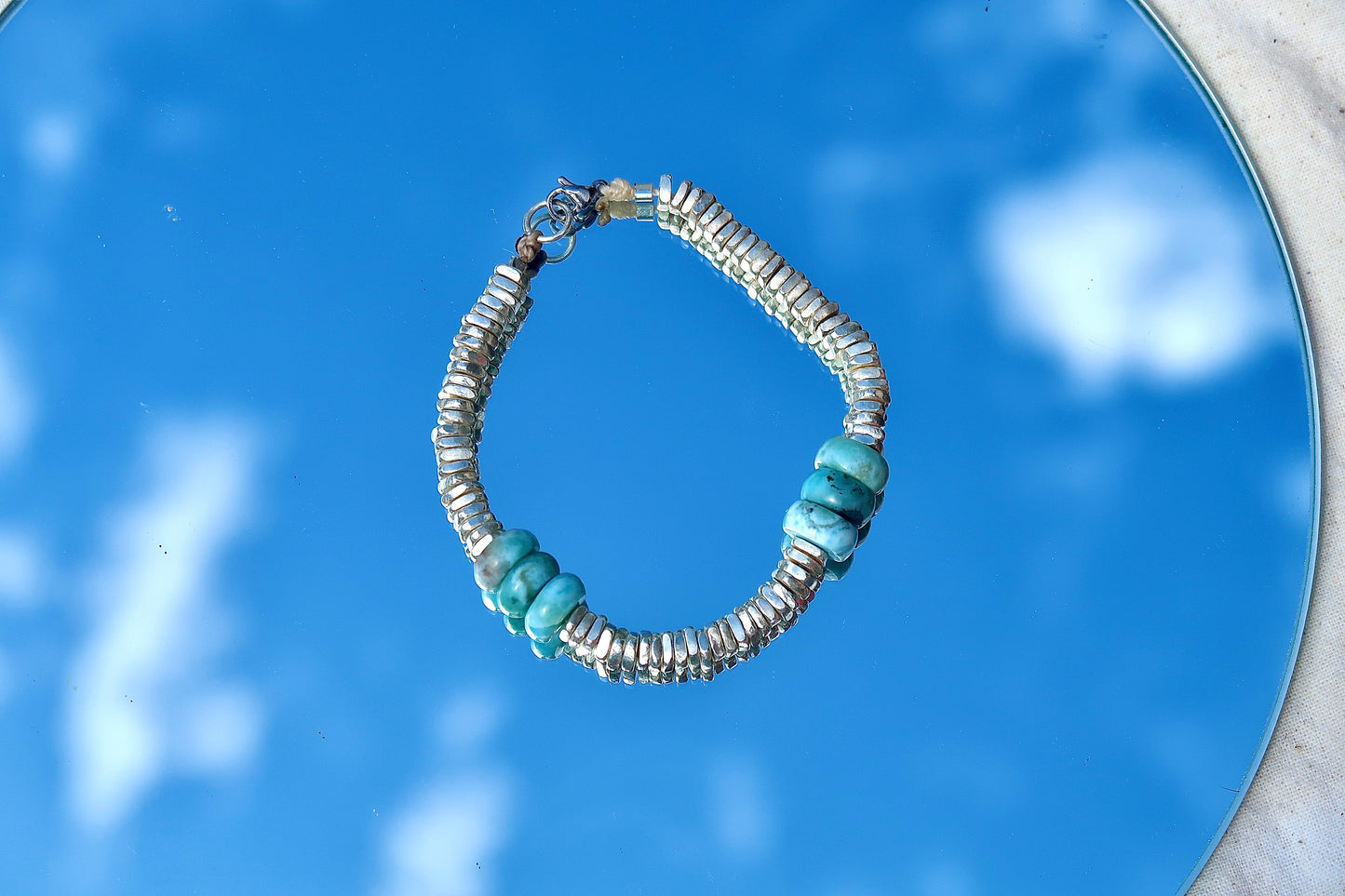 Larimar bracelet