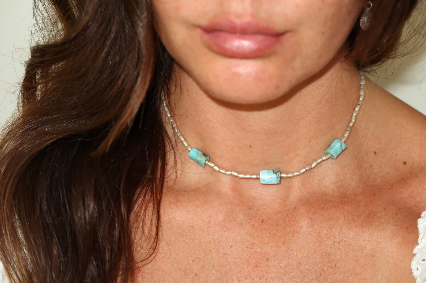 Larimar necklace