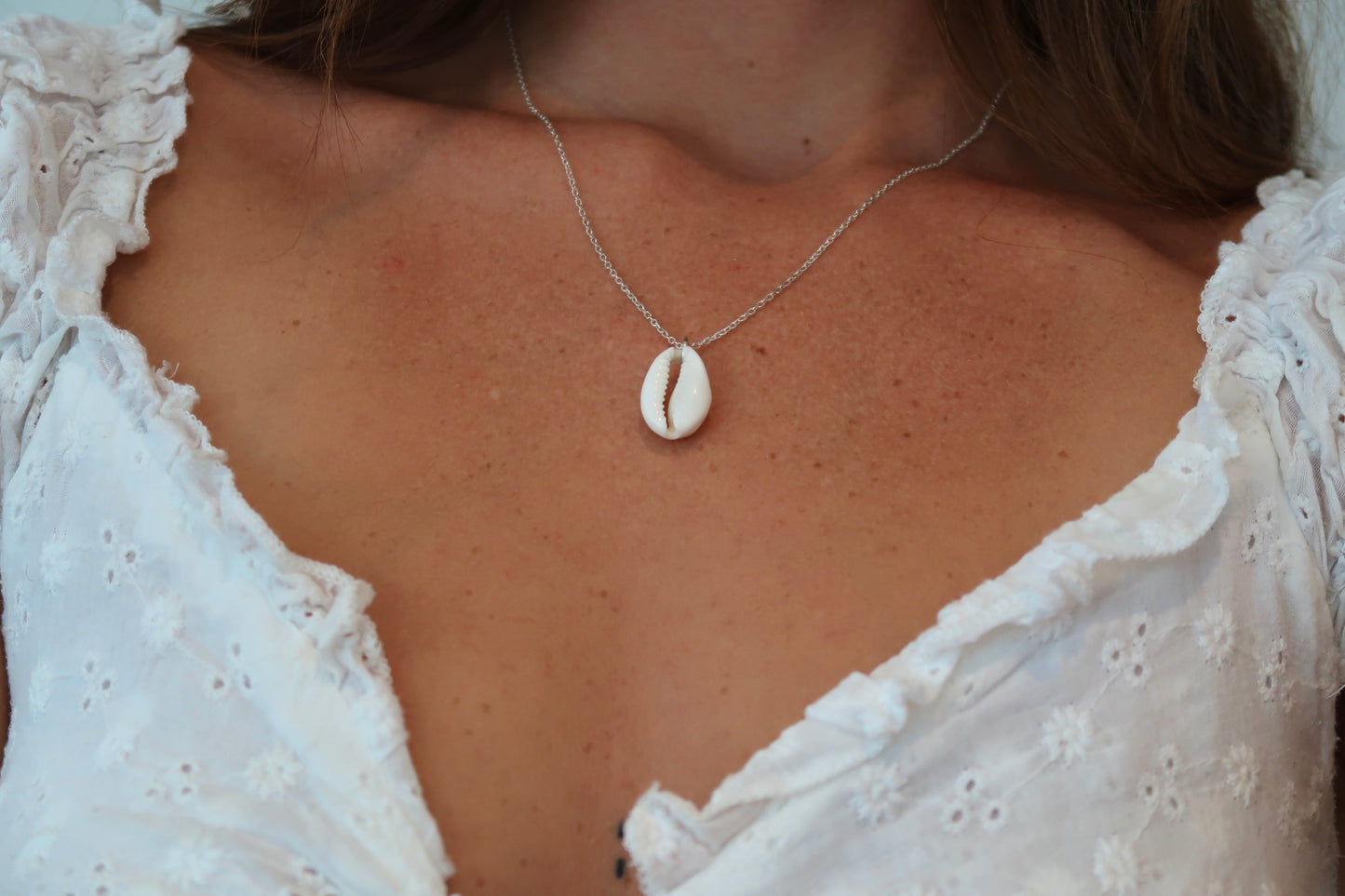 Cowrie necklace